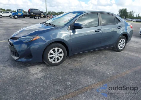 2019 Toyota Corolla L z USA, uszkodzony, nr VIN 2T1BURHE2KC183458